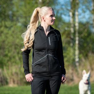 black SportTrainer light training jacket size XS frontside