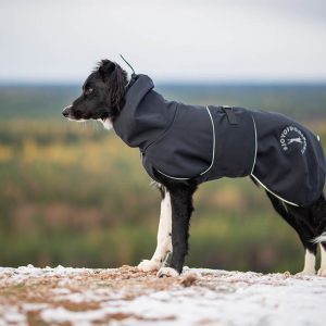 SportWarmer black-grey dog jacket bordercollie junior 55 cm