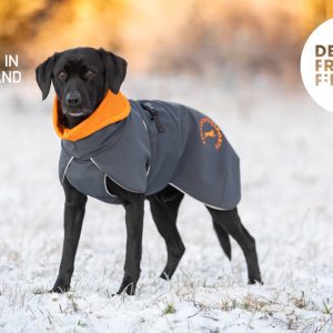 SportWarmer dog jacket grey-orange