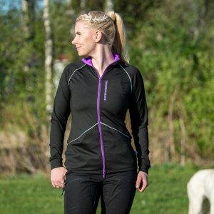 black-lilac SportTrainer light training jacket size XS