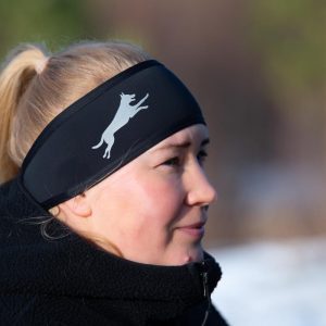 Black SportBand headband from Joy of Dog Sports